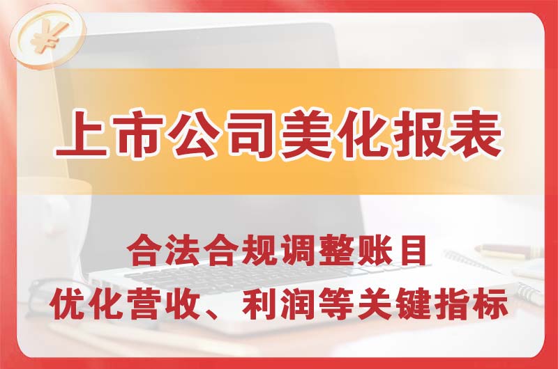 银川上市公司美化报表